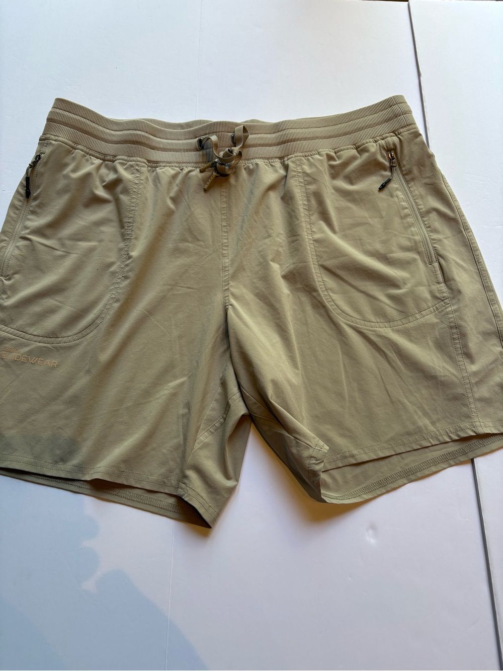 Cabela's Women's Guide Wear Active Drawstring Shorts Khaki Size XL